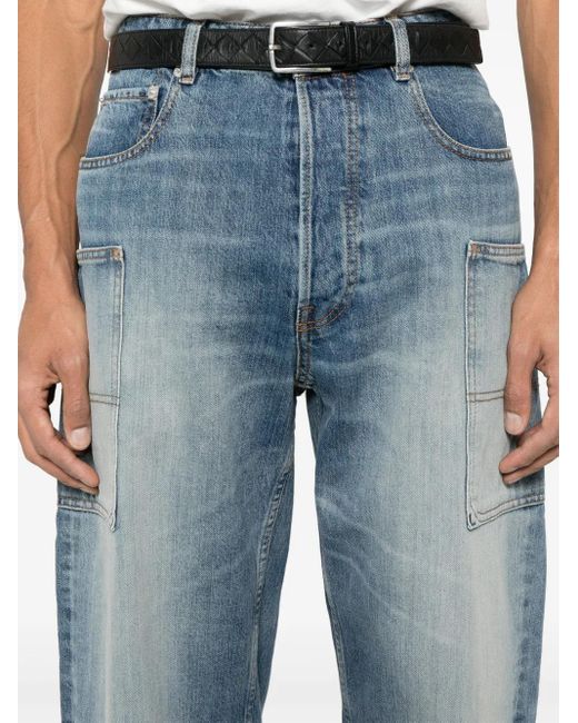KENZO Blue Monkey Jeans for men