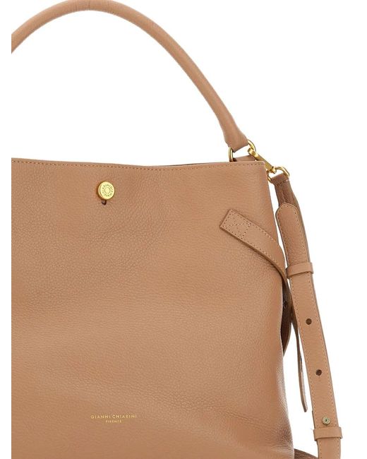 Gianni Chiarini Brown Claudette Tote Bag