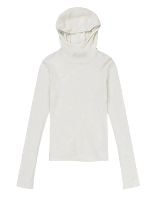 Hoodie Vitus Kerne.Milk en coloris White