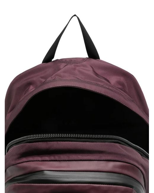The North Face Purple Hot Shot Logo-Patch Backpack
