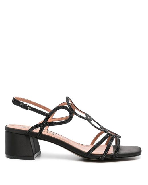 Bibi Lou Sandalen Met Plateauzool in het Black