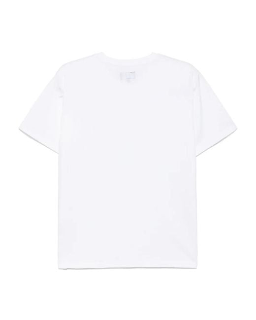Izzue White Logo-Patch T-Shirt for men