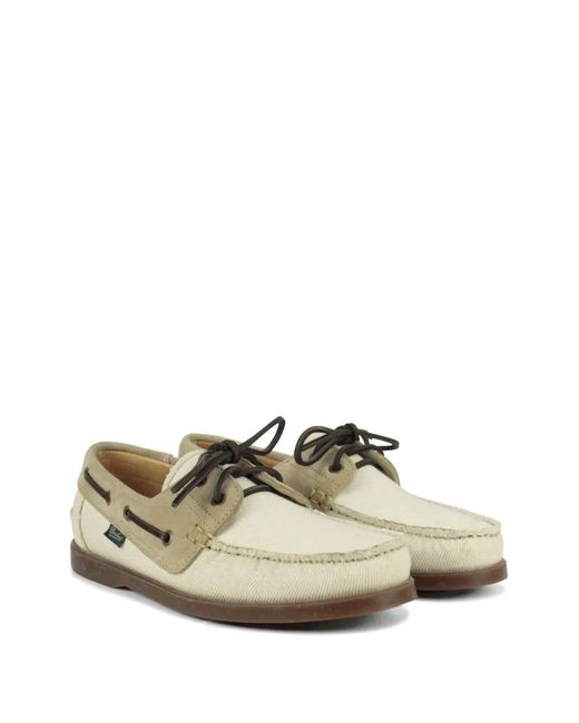 Paraboot White Barth *Icon Loafers for men