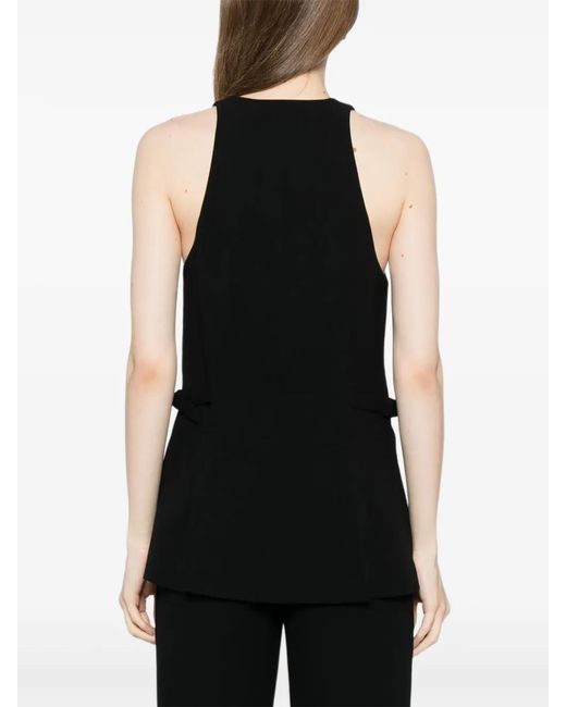 Reformation Black Rowe Vest