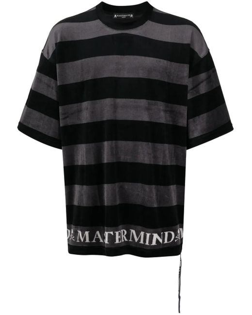 MASTERMIND WORLD T-Shirt Aus Frottee in Black für Herren