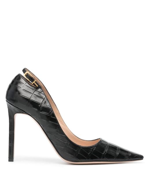 Zapatos Angelina con tacón de 105 mm Tom Ford de color Black