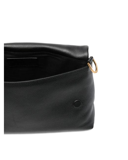 Zadig & Voltaire Gray Rocky Ii Grained Leather