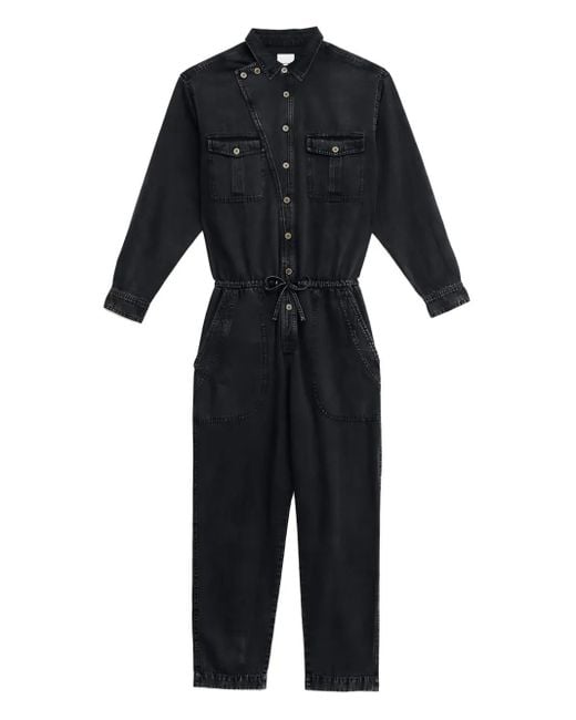 メンズ Isabel Marant Chelby デニム ジャンプスーツ Blue