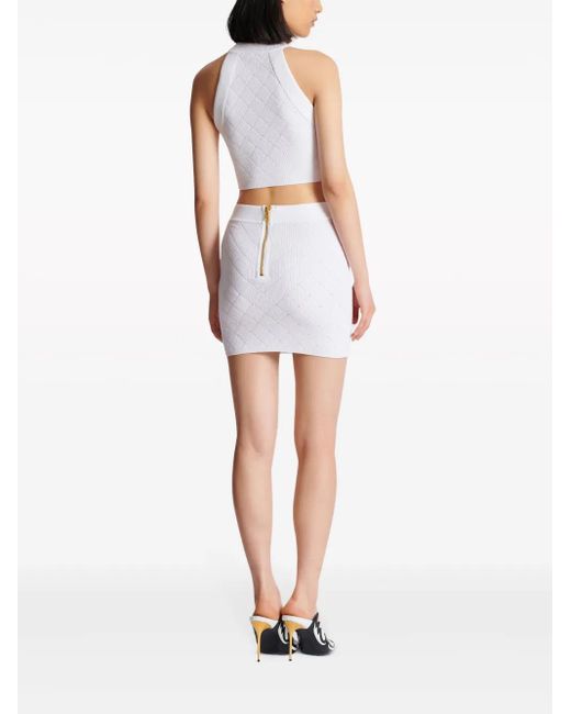 Balmain White Skirts