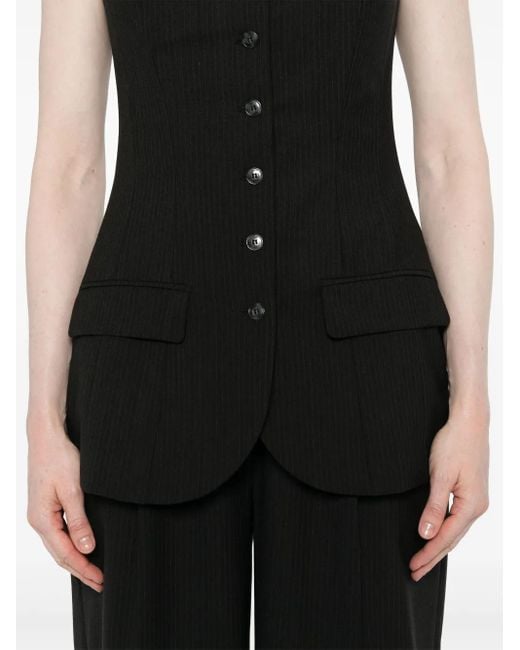 Herskind Black Jacqui Corsage Top