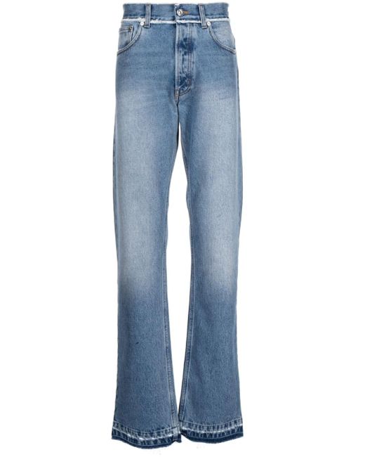 Jeans svasati con effetto schiarito da Uomo di N°21 in Blu | Lyst