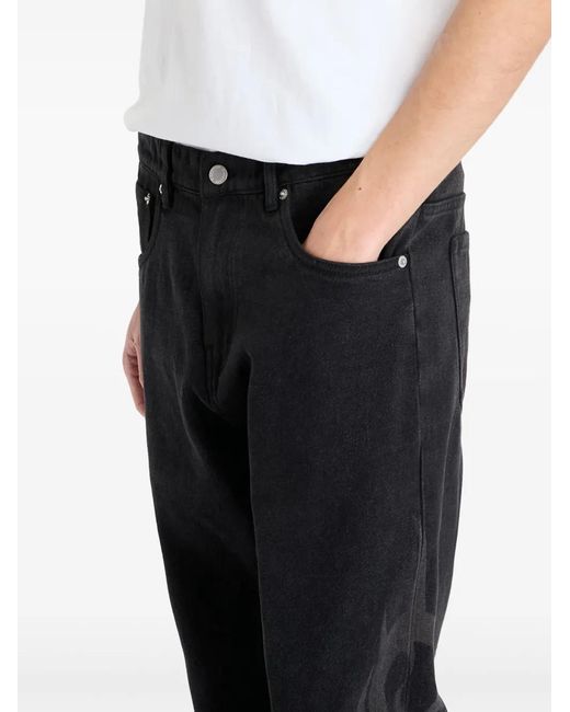 Pleasures Black X Slipknot 5-Pocket Jeans for men