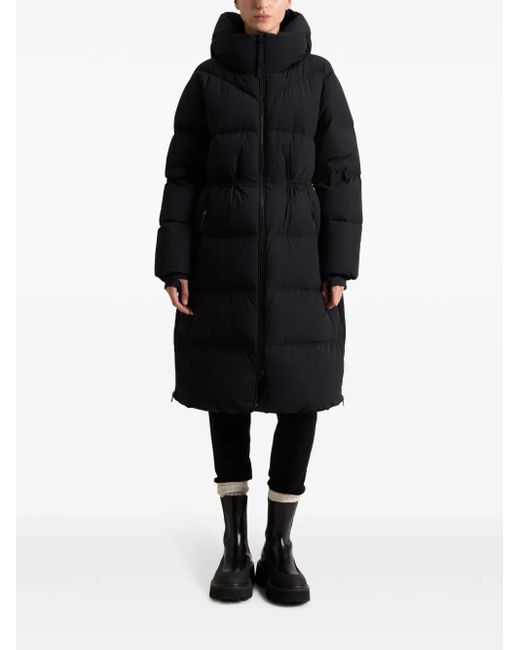 Woolrich Black Quilted Puffer Parka