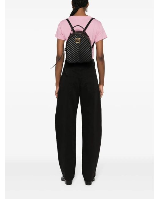 Pinko Black Backpacks