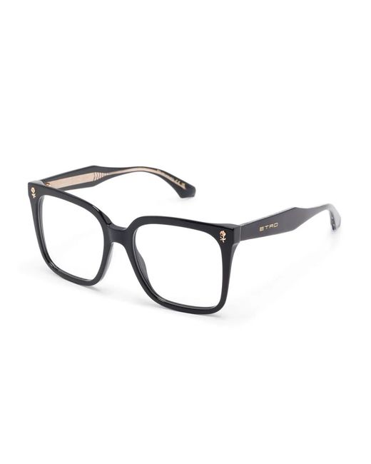 Etro Brown Square-Frame Glasses