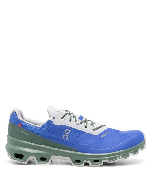 On Running Blue Cloudventure Low-top Sneakers for men
