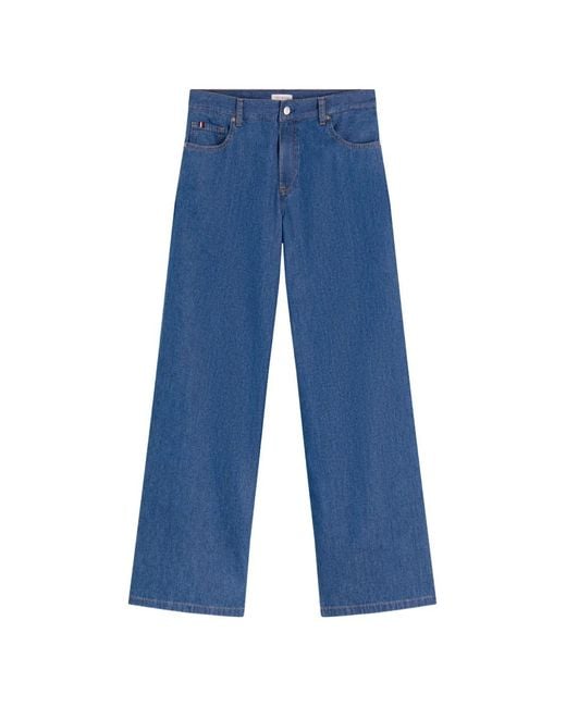 Tommy Hilfiger Blue 70S Wide-Leg Jeans