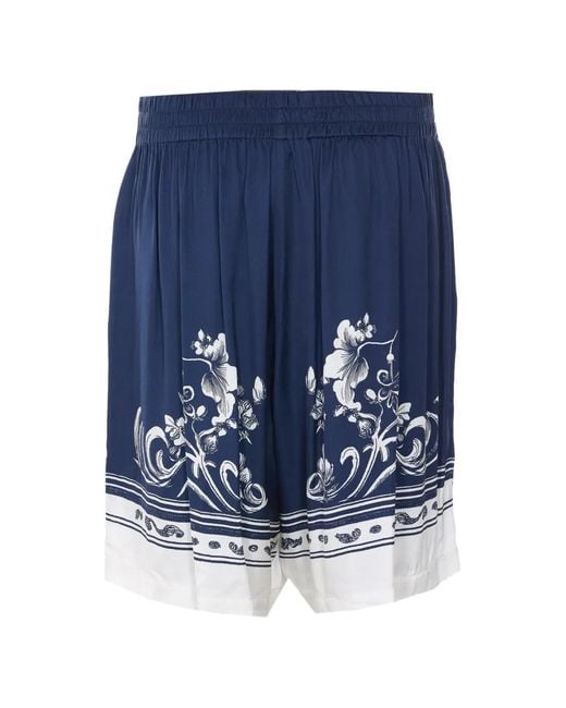 Ih Nom Uh Nit Elastische Shorts in het Blue voor heren