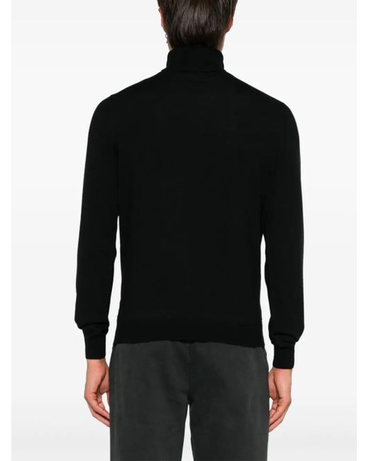 Tagliatore Black Sweaters for men