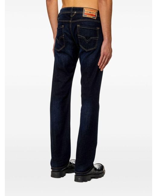 DIESEL Blue Larkee Straight-leg Jeans for men