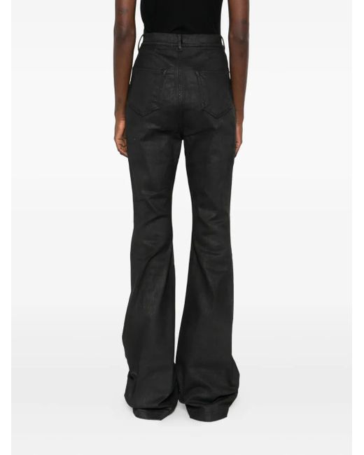 Rick Owens Jeans Met Vijf Zakken in het Black