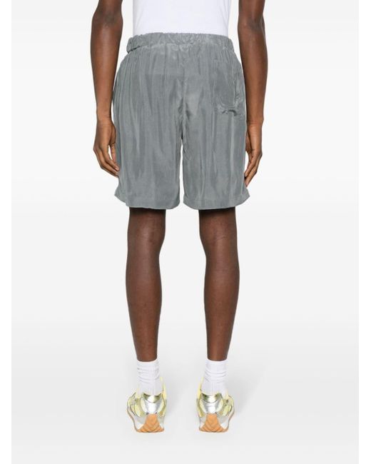 Frankie Shop Leland Shorts mit Faltendetail in Gray für Herren