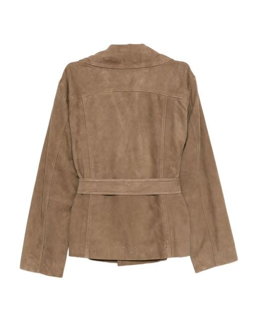 Reformation Brown Veda Jaden Jacket