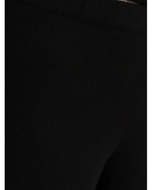 Lisa Yang Black Ainsley Wide-Leg Trousers