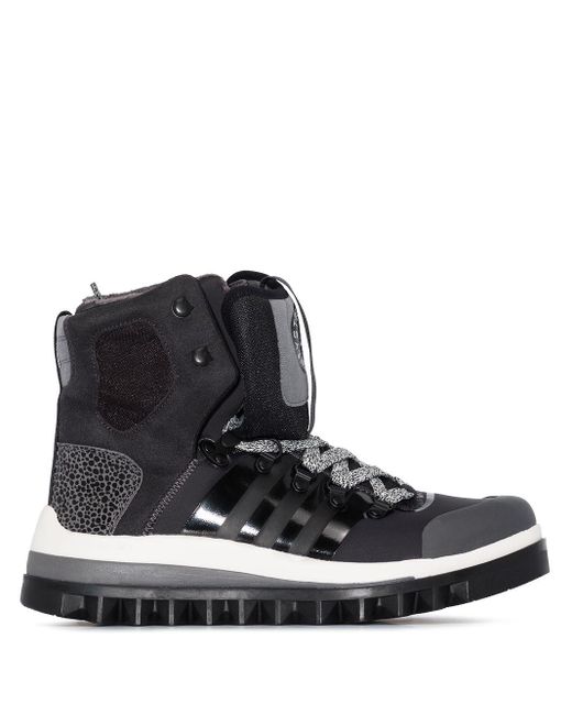 Adidas By Stella McCartney Black Eulampis Hiking Boots