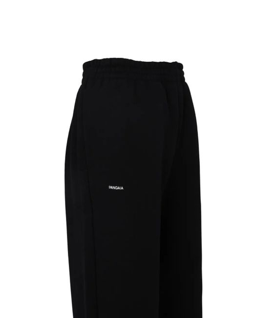 PANGAIA Black 365 Straight Leg Trousers