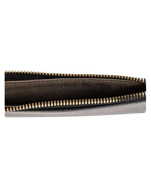 Emporio Armani Black Leather Card Case