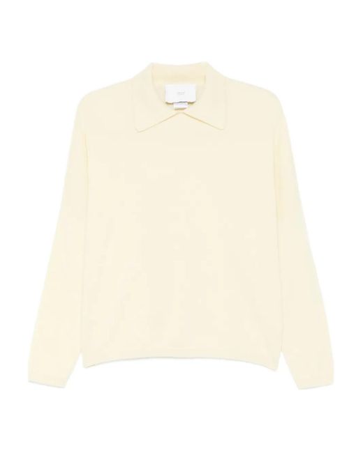Vanisé Natural Polo-Collar Sweater