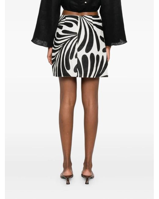 Minijupe Eve Cala De La Cruz en coloris Black