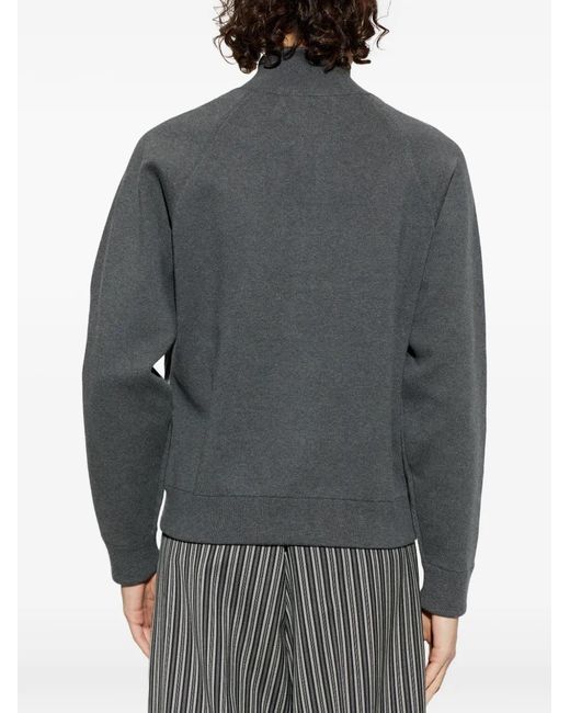 VERSACE グレー ジップアップ　ニット Versace メンズ グレー ジップアップ カーディガンの通販はau PAY
