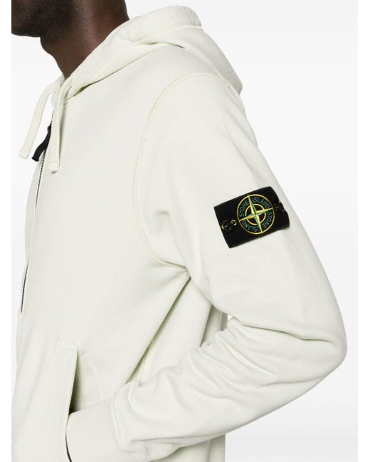 Stone Island Sweatshirt Clothing in White for Men Lyst UK