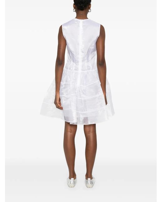 CECILIE BAHNSEN White Claudie Mini Dress