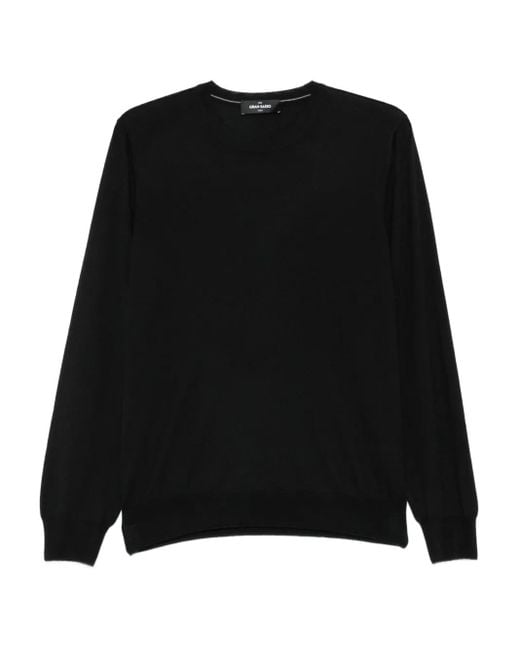 メンズ Gran Sasso Crew-neck Sweater Black