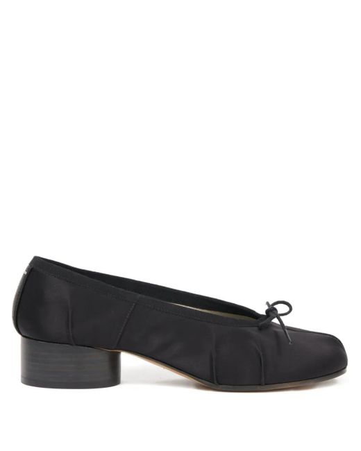 Maison Margiela Black 30Mm Ballerina Pumps