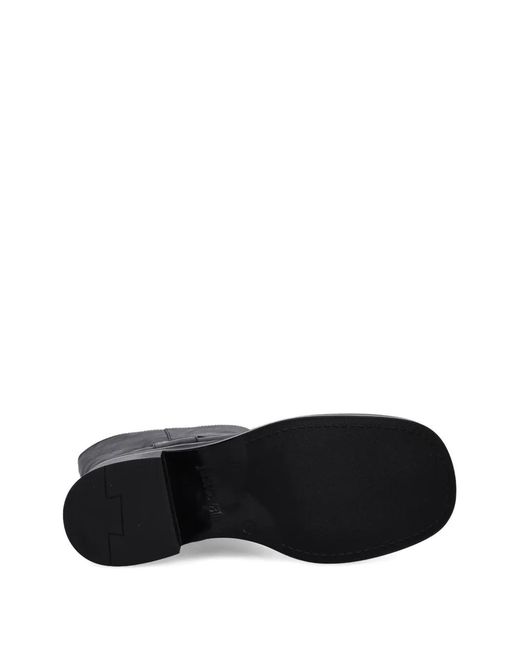 Just Cavalli Black Harness-Detail Boots