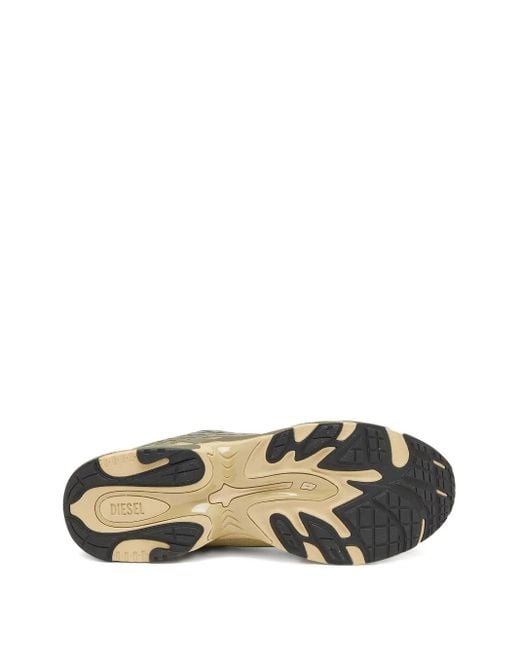 DIESEL Green S-D-Vit's 500 Low Sneakers for men