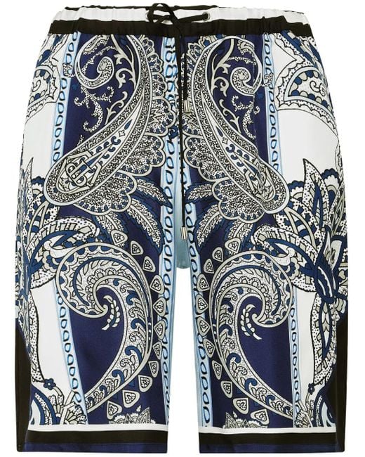 Philipp Plein Blue Shorts & Bermuda Shorts for men