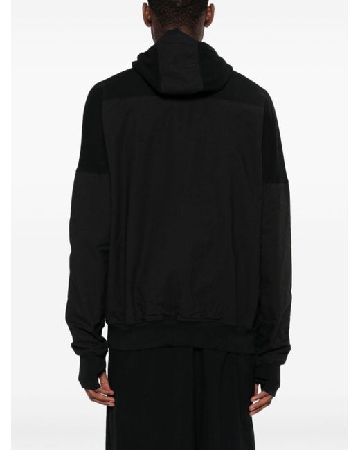 Hoodie en coton à fermeture zippée Andrea Ya'aqov pour homme en coloris Black