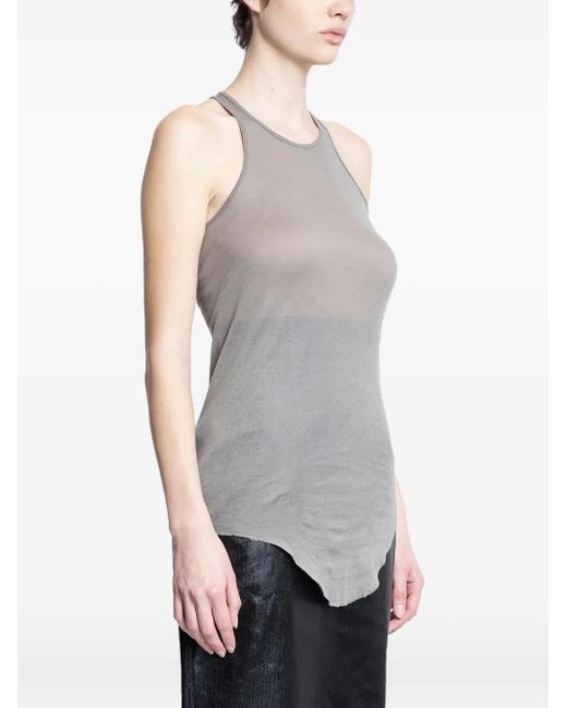 Rick Owens Gray Forever Tank Top