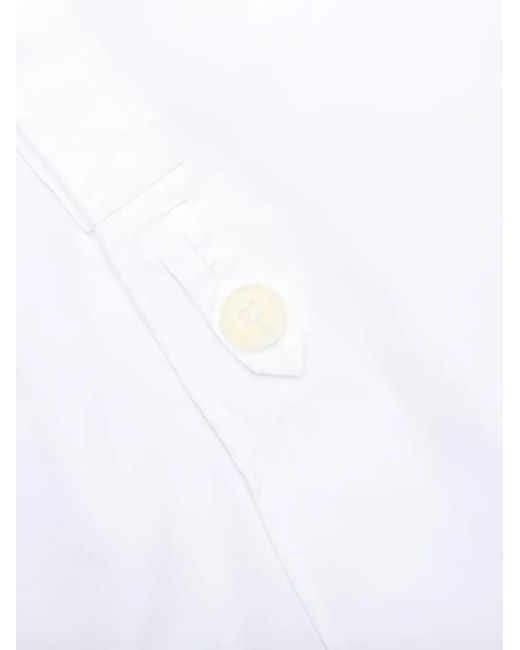 Needles Hemd mit rundem Kragen in White für Herren