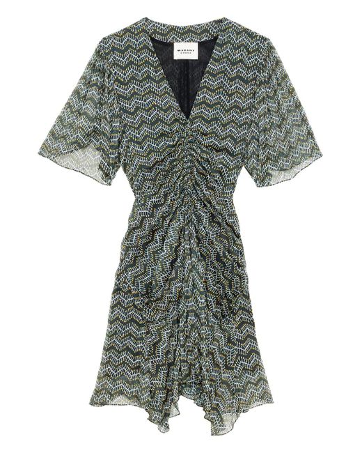 Isabel Marant Green Vivienne Dress