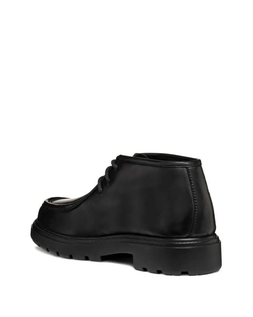 Geox Black Spherica Ec7 Lace-Up Desert Boots for men