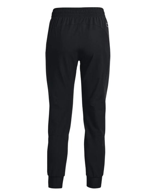 Under Armour Black Unstoppable Elasticated Track Pants