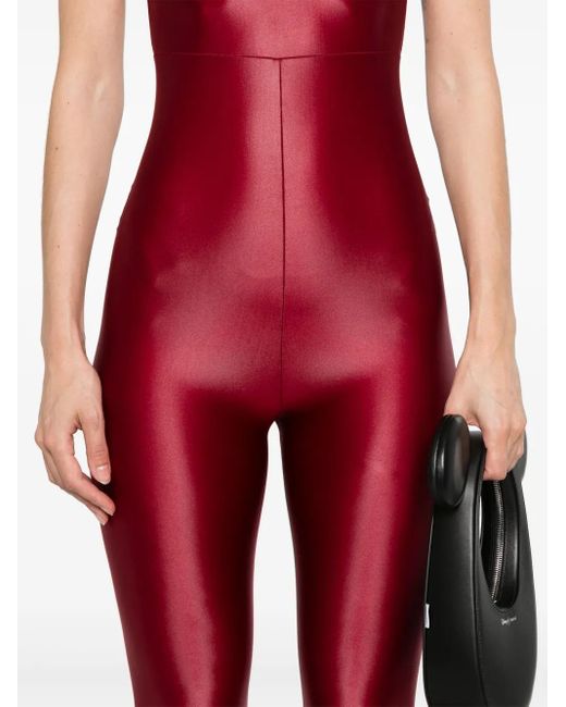 Fiorucci Red Semi Footed Jumpsuit