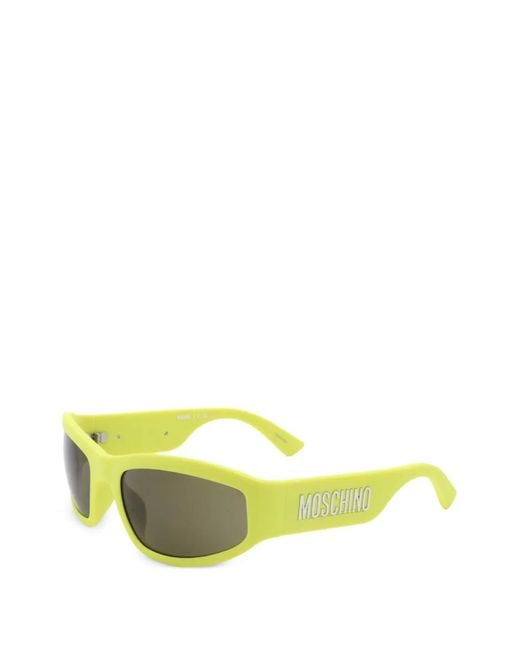 Moschino Yellow 60Mm Sunglasses for men