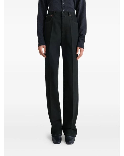Lemaire Black Hose mit hohem Bund